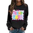 thumbnail image 3 of Zhanying Sweatshirt for Women Crew Neck Workout Pullover Relaxed Fit Long Sleeve Fall Tops Sweaters Basic Tees, 3 of 6