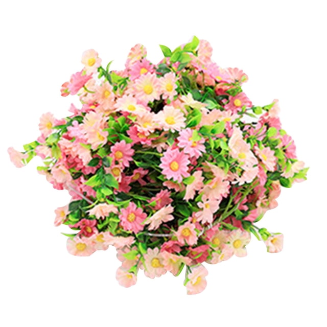 Simulation Rattan Flower Lantern String, Artificial Vine Leaf Garland with LED Lights, Indoor Outdoor Hanging Decor for Wedding Party Garden Wall