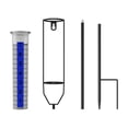 thumbnail image 2 of Chmadoxn Home Decor, Rain Gauge Freezes Proof Rain Gauge Outdoor Besting Rated Large Clear Numbers Rain Gauges For Yard With Stake Adjustable Height Rain Measuring Tool For Garden Rain Gauge, 2 of 7