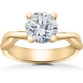 thumbnail image 1 of Grace Monture de Bague de Fiançailles Solitaire à Vigne Torsadée, 1 of 1