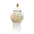 thumbnail image 2 of yuksok Vase en Céramique avec Couvercle Pot de Rangement Temple Délicat Finition Soignée Taille L, 2 of 9