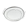 thumbnail image 4 of veasfak Oil Filtering Net Fry Crisper Basket Container Mesh Drain Pan Steamer Basket 22cm with Handle, 4 of 9