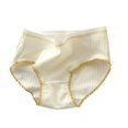 thumbnail image 1 of Ultra-Soft Cotton Imitation Girls Underwear - Breathable Mid Rise Hypoallergenic Panties (3-15Y), 1 of 3