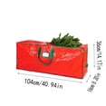 thumbnail image 3 of Rvkxad Christmas Tree Storage Bag, 104x36x16cm Waterproof Laminating Moving Bag for Holiday Decorations, Portable Tree Packing Bag, Christmas Storage Bag, 3 of 7