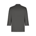 thumbnail image 4 of Womens Casual Solid Color Round Neck 3/4 Sleeve And 3/4 Sleeve Pocket Top, 4 of 4