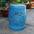 thumbnail image 2 of Isfahani Ceramic Garden Stool, 2 of 4