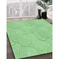 thumbnail image 3 of Ahgly Company Tapis Rectangulaire Lavable en Machine Intérieur Vert Jade Transitionnel, 2 Pieds x 5 Pieds, 3 of 7