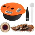 thumbnail image 1 of Dosettes de Café, Filtre à Café Réutilisable, Capsules de Café Rechargeables pour Bosch Compatibles avec les Machines Tassimo Thsinde, 1 of 8