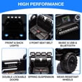 thumbnail image 2 of BeesClover 12V Ride On Truck Car, Battery Powered Car w/Remote Control, Spring Suspension, LED Lights, Bluetooth, 3 Speeds, Electric Car for Kids, 2 of 8