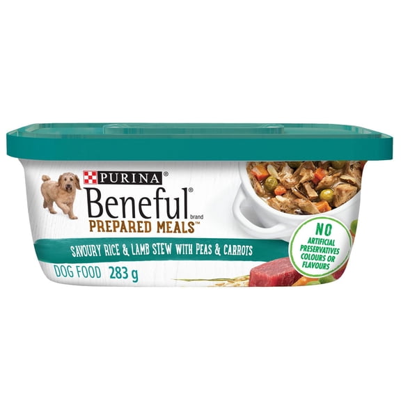 Beneful Prepared Meals Savoury Rice & Lamb Stew, Wet Dog Food 283 g