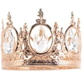 thumbnail image 2 of Ceiling Light Accessory Pendant Light Crystal Decoration Table Lamp Crown Ornament, 2 of 8