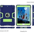 thumbnail image 2 of Supershield Armure Robuste Techno Conçue pour iPad 10.2, Étui iPad 7th Generation (2019) - Bleu, 2 of 5