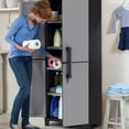 thumbnail image 4 of Keter Space Winner Tall Metro Storage Utility Cabinet Indoor/Outdoor Garage or Home Storage with Adjustable Shelves, 4 of 6