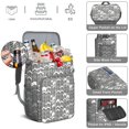 thumbnail image 3 of Retro Insulated Cooler Backpack - 20L Soft Cooler Bag, Tribal Patterns for Beach & Picnic, 3 of 6