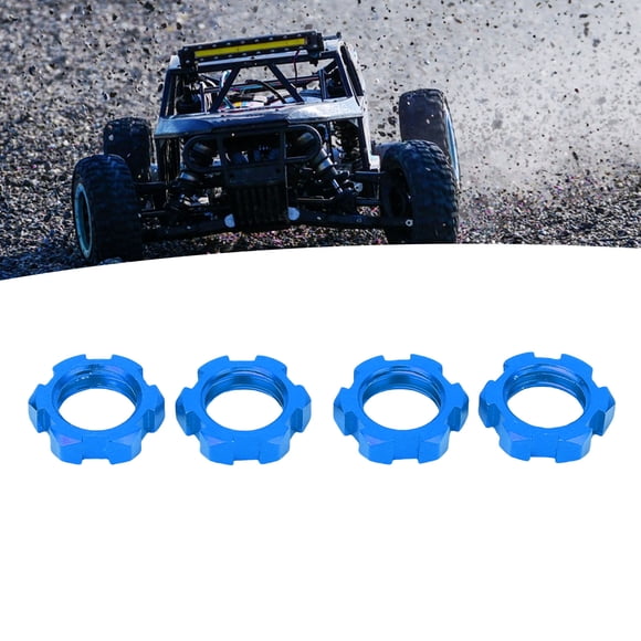 Adaptateur de moyeus à roues spinnées métalliques, Adaptateur de moyeu hexagonal à roue à la roue Ajustement Snug largement applicable de 12 mm à 17 mm pour les pièces de