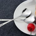 thumbnail image 4 of EeaseCA 10pcs Stainless Steel Heart Shape Spoons Scoop Stirring Spoon Tableware for Dessert Cake Coffee, 4 of 6
