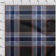 thumbnail image 2 of oneOone Silk Tabby Fabric Tartan Check Print Fabric BTY 42 Inch Wide, 2 of 4