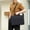 BK, variant on TopLLC Laptop Bag For Work Tote 15.6 Inch Laptop For Computer Bag Business Office Large Capacity Handbag Shoulder Bag