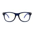 thumbnail image 2 of Boys Plastic Horn Rim Blue Light Blocking Computer Glasses Blue, 2 of 3