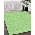 thumbnail image 3 of Ahgly Tapis Rectangulaire Lavable en Machine Vert Transitionnel, 7 Pieds x 10 Pieds, 3 of 7