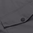 thumbnail image 4 of Manteaux de Printemps pour Femmes Manteau de Pluie Uni Extérieur Plus Imperméable Imperméable à Capuche Coupe-Vent Manteaux Unis Manteau d'Extérieur Coupe-Vent pour Femmes en Liquidation, 4 of 4