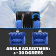 thumbnail image 4 of SOYUS Pelle à Neige Sans Fil, Souffleuse à Neige Électrique 20V, Largeur de Déneigement de 12 Pouces & Jet de Neige de 20 Pieds, avec Projecteur LED et Poignée avant Réglable (Batterie 4,0ah, Chargeur Rapide et Housse Anti-Poussière Inclus), 4 of 6
