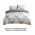 thumbnail image 3 of Dvkptbk The Bedclothes Bed Three Piece Gift Set Home Textile Sanding Three Piece Plain Three Piece Set Machine Washable Bedding Sets Bedding, 3 of 7