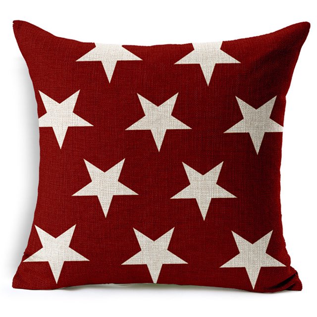 Housse de Coussin de Noël Élan Étoile pour Canapé