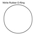 thumbnail image 2 of Unique Bargains Joint Torique en Caoutchouc Nitrile 328.6mm Diamètre Intérieur 340mm OD 5.7mm Largeur Joint Rond, 2 of 3