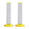 thumbnail image 2 of DYNWAVECA Dégradé Durable Base Stable Nivellement de Plafond Règle Spéciale pour Décoration Blanc 2 Pcs, 2 of 10