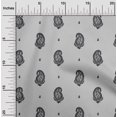 thumbnail image 1 of oneOone Silk Tabby Fabric Paisley Block Printed Fabric 1 Yard 42 Inch Wide, 1 of 4