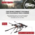 thumbnail image 4 of Yakima Support de Coffre de Voiture Compact Pliable 2 Porte-Bagages, 4 of 11