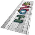 thumbnail image 2 of Promotion Clearance Modern Printed Flannel Area Rug 3D HOME Letter Printed Room Area Rug Floor Carpet For Living Room Bedroom Home Decorative Pad A2, 2 of 5