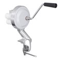 thumbnail image 2 of Manual Macaroni Maker Stainless Steel Silver Portable Hand Cranking Noodles Pressing Machine for Kitchen Restaurant, 2 of 14