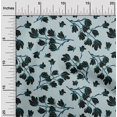 thumbnail image 2 of oneOone Rayon Light Blue Fabric Floral Fabric For Sewing Printed Craft Fabric By The Yard 56 Inch Wide, 2 of 4