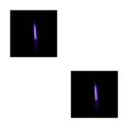 thumbnail image 4 of Decodeary Bâton en Plastique Lueur Portable Coloré à l'Extérieur Camping Randonnée Urgence Partie Scène Performance Lumineux Bâtons avec Cintre Violet 2Set, 4 of 6
