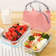 thumbnail image 1 of Sac à Lunch Isolé Design Mode Sac à Lunch Portable Chaud pour Bureau Boîte à Lunch Réutilisable, 1 of 3