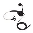 thumbnail image 2 of Telephone Headset, Monaural Phone Headset Ergonomic Design With HD Microphone For Office, 2 of 8