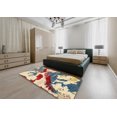 thumbnail image 4 of Ahgly Company Indoor Rectangle Abstract Purple Abstract Area Rugs, 8' x 12', 4 of 6
