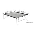 thumbnail image 2 of FENGGUIQU 1 Set Grey Folding Table for Outdoor Enthusiasts Portable for Camping and Hiking Small Picnic Table, 2 of 7