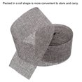 thumbnail image 3 of Unique Bargains 2 Inch x 11 Yards Jute Crafts Party Wrapping Decoration Burlap Fabric Ribbon Gray, 3 of 6
