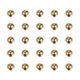 thumbnail image 1 of Unique Bargains Billes de Roulement en Laiton Massif de Précision 2,5 mm pour Décoration de Roulements et Valves, Lot de 80, 1 of 5