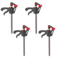 thumbnail image 4 of XZNGL 91mm Wood Working Bar F Clamp Clamps Grip Ratchet Quick Release Fixed 4PC, 4 of 8