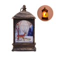 thumbnail image 2 of Christmas Candlestick Table Lamp Ornament  Hanging Wind Light Vintage LED Lantern, 2 of 10