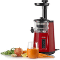 thumbnail image 1 of (Manufacturer Refurbished) Omega JC3000RD11 Vertical Masticating Juicer - RED, 1 of 5