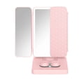 thumbnail image 2 of PEONAVET Plastic cosmetic mirror Lens Cosmetic Cleaner for Contacts Glasses Case Cute Proteinizing Automatic Vibration Cleaner Makeup Mirror, 2 of 6
