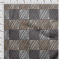 thumbnail image 4 of oneOone Polyester Spandex Gray Fabric Stripes Craft Projects Decor Fabric Printed By The Yard 56 Inch Wide, 4 of 4