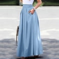 thumbnail image 1 of Pisexur Jupe Mode Femmes Printemps Été Ceinture Fermeture Éclair Taille Haute Uni Jupe Rétro Femmes Plissée Robe Femmes, 1 of 5