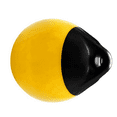 thumbnail image 1 of 4X Boule de Bateau en PVC Robuste Ancre Ronde Bouée de Quai Pare-Chocs Boule Gonflable Protection Marine Amarrage Bouée Jaune, 1 of 5