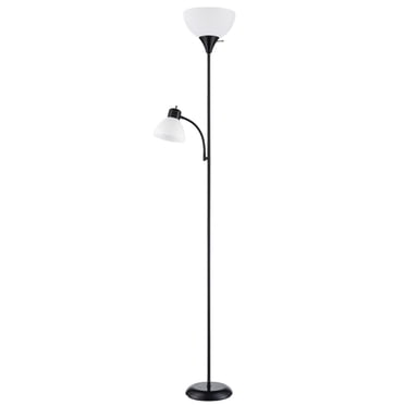 Mainstays 72 " Black Finish Combo Floor Lamp